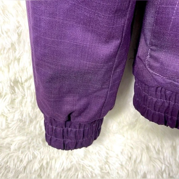 Burton Dryride Lush Purple Snow and Ski Jacket Coat with removal fur on hood Med - Picture 4 of 8